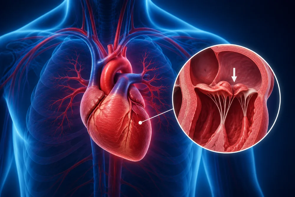 افتادگی دریچه قلب میترال
